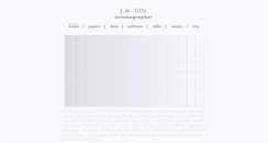 Desktop Screenshot of jmlilly.net